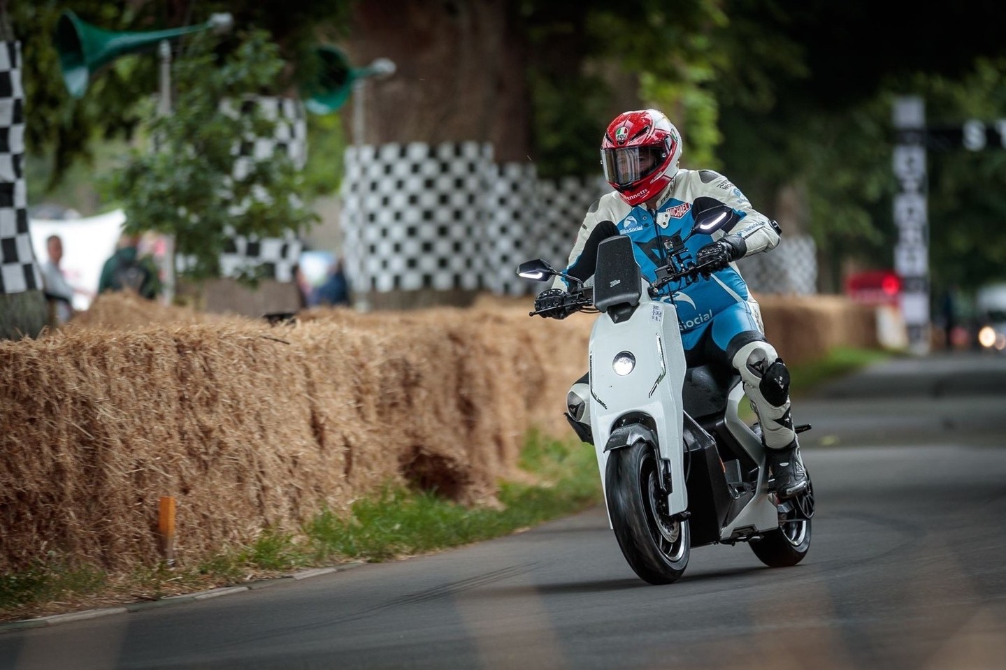 Was great to get @mrmichaelmann on our i300 @fosgoodwood.⁠
                          Come and see us at stand 85 if you're here today or tomorrow. #FOS